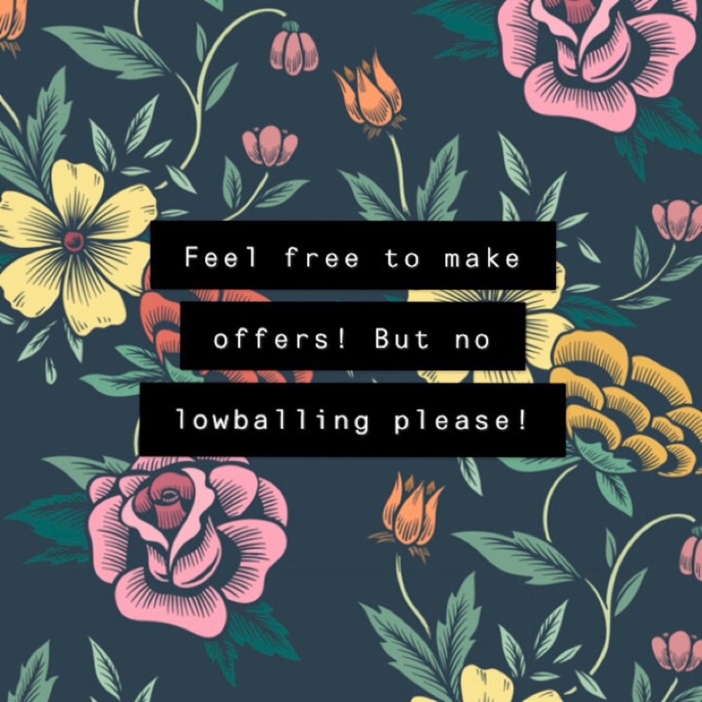 Please feel free to make offers!